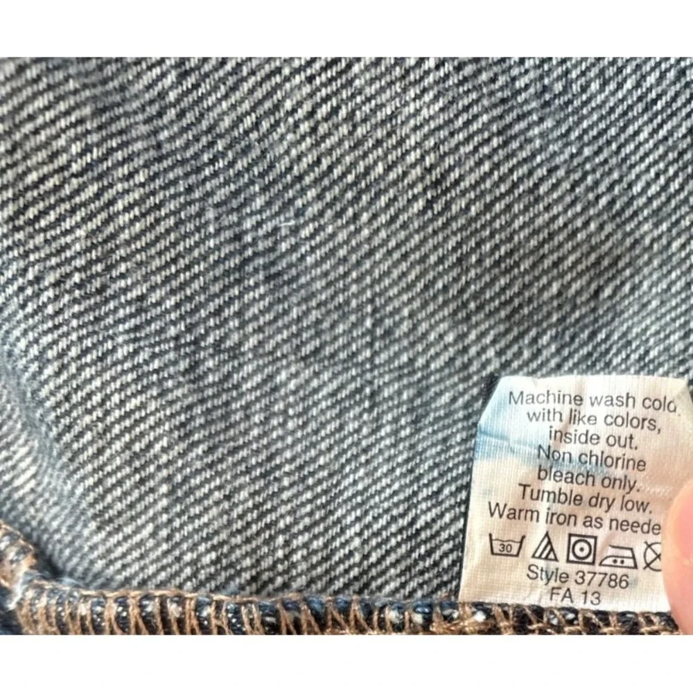 J.CREW Men's Blue Dark Wash Denim Jeans Straight Fit Mid Rise Cotton 32/34